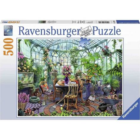 Puzzle Dimineata In Gradina, 500 Piese - poza 2