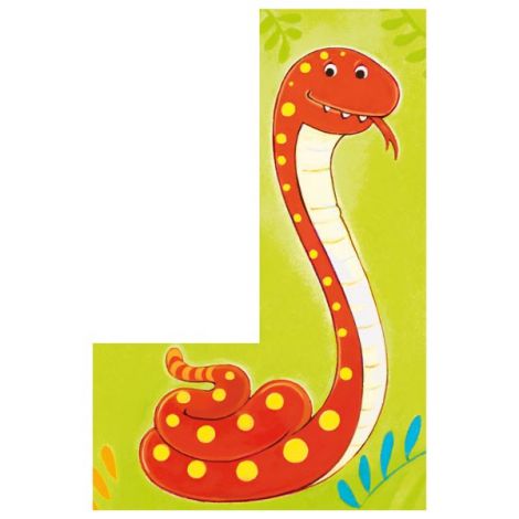Puzzle din cuburi Animale Salbatice - poza 3