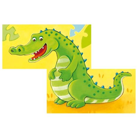 Puzzle din cuburi Animale Salbatice - poza 4
