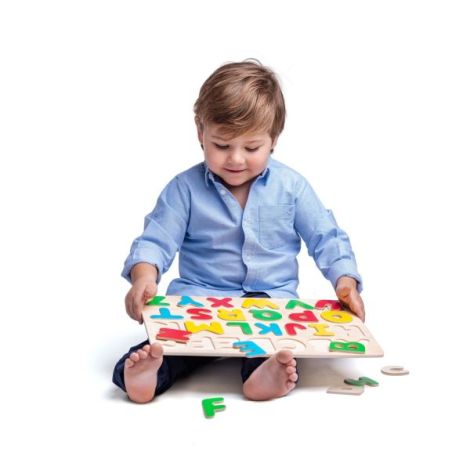 Puzzle din lemn - Alfabet - poza 2