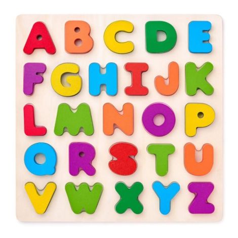 Puzzle din lemn - Alfabet - poza 1
