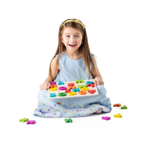 Puzzle din lemn - Alfabet - poza 3