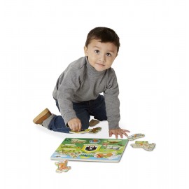 Puzzle din lemn Animalele de companie - poza 3