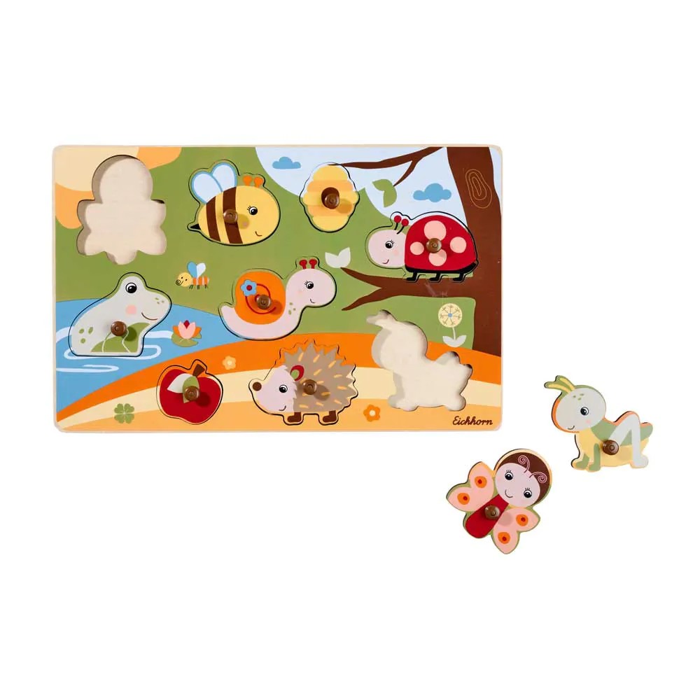 Puzzle din lemn cu animale Eichhorn diverse modele - poza 1