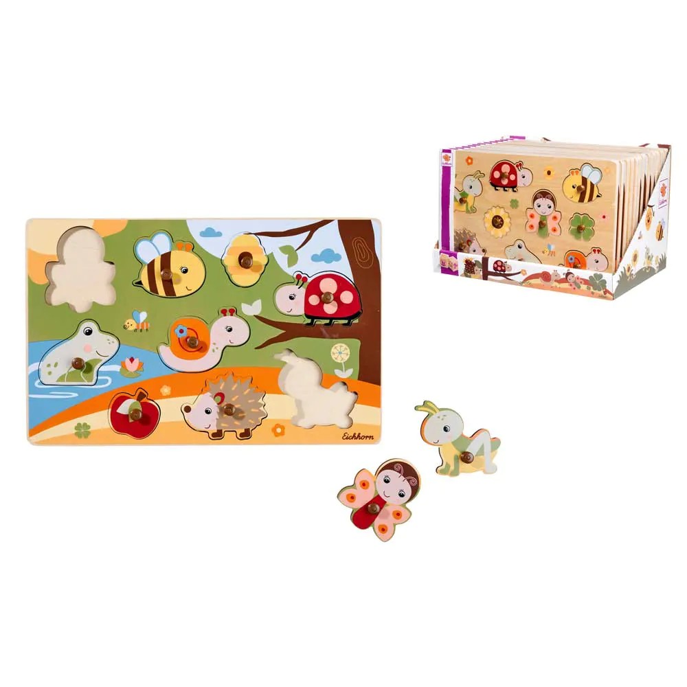 Puzzle din lemn cu animale Eichhorn diverse modele - poza 4