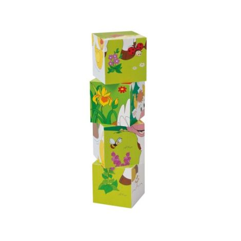 Puzzle din lemn cuburi - Ferma 3 x 4 - poza 3