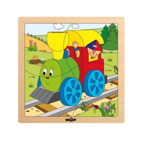 Puzzle din lemn - Diverse imagini (4 piese) - poza 2