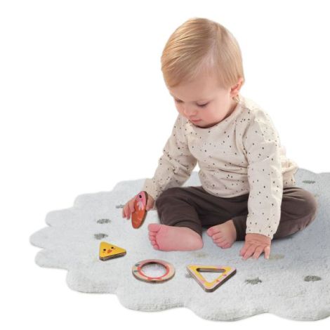 Puzzle din lemn - Doua forme - poza 2