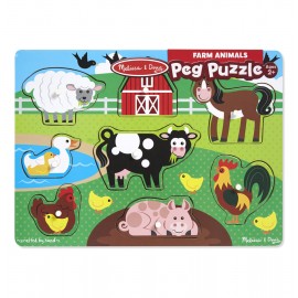Puzzle din lemn Ferma Animalelor - poza 3