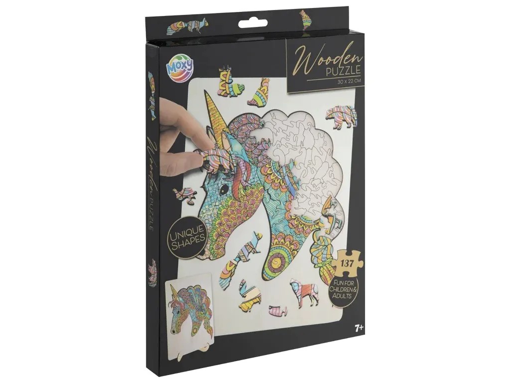 Puzzle din lemn Grafix diverse animale - poza 5