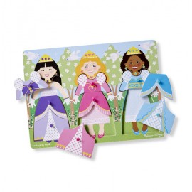 Puzzle din lemn Imbraca Printese - poza 2