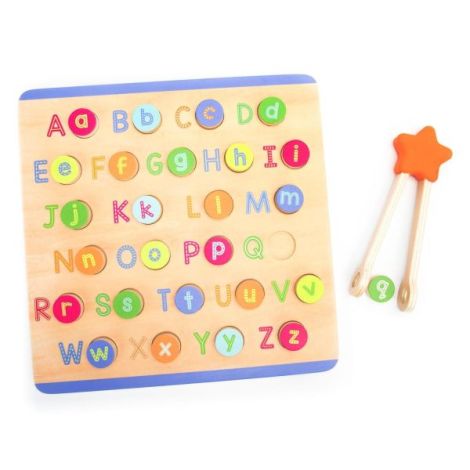 Puzzle din lemn - litere & sunete in lb. engleza - poza 2