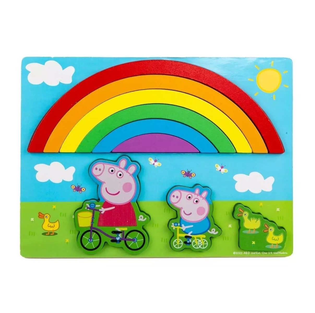 Puzzle din lemn Peppa Pig 85-0031 - poza 1
