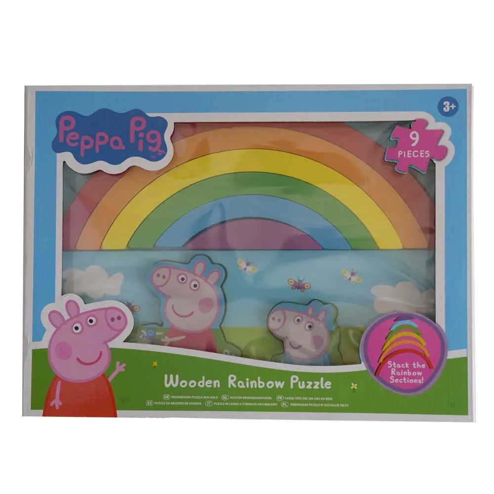 Puzzle din lemn Peppa Pig 85-0031 - poza 2
