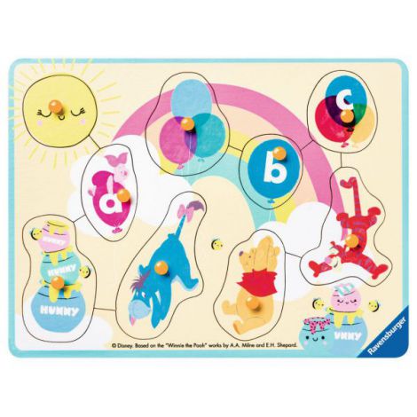 Puzzle din lemn Winnie, 9 piese - poza 2