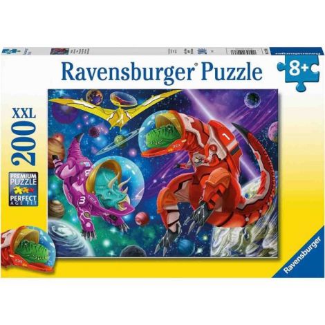 Puzzle Dinozauri In Spatiu, 200 Piese - poza 2