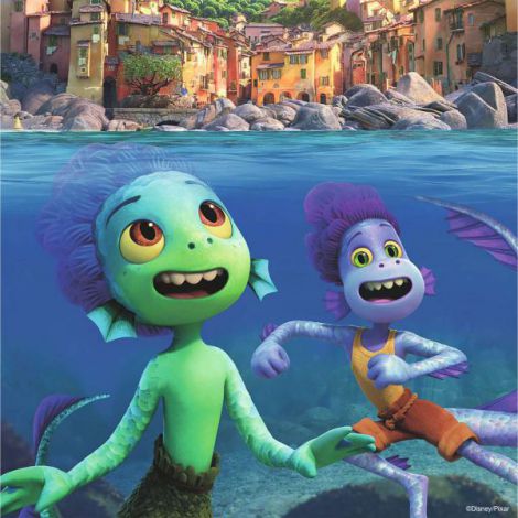 PUZZLE DISNEY PIXAR LUCA, 3x49 PIESE - poza 2