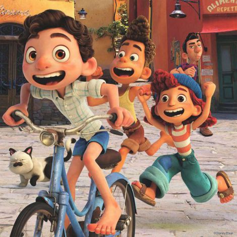 PUZZLE DISNEY PIXAR LUCA, 3x49 PIESE - poza 3