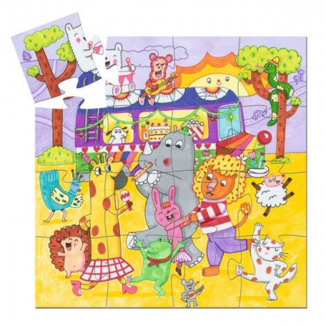 Puzzle Djeco - Autobuzul copilariei - poza 2