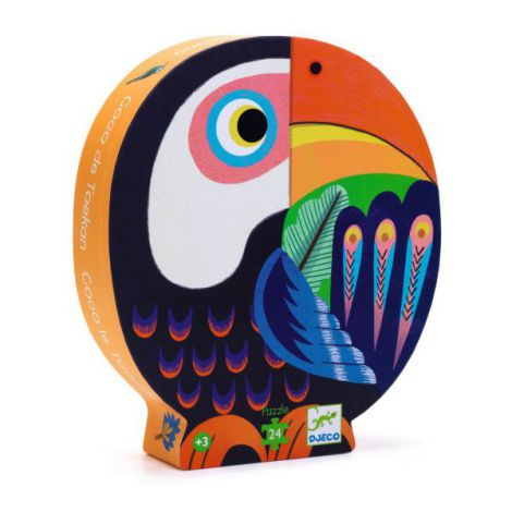 Puzzle Djeco Coco papagalul Toucan - poza 1