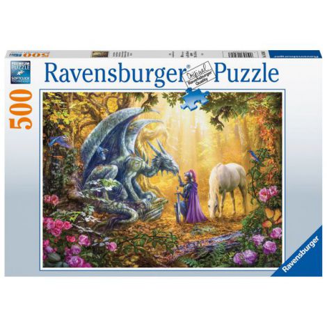 PUZZLE DRAGON, 500 PIESE - poza 1