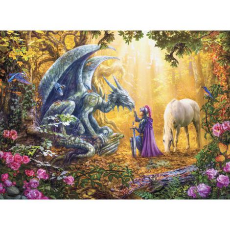 PUZZLE DRAGON, 500 PIESE - poza 2