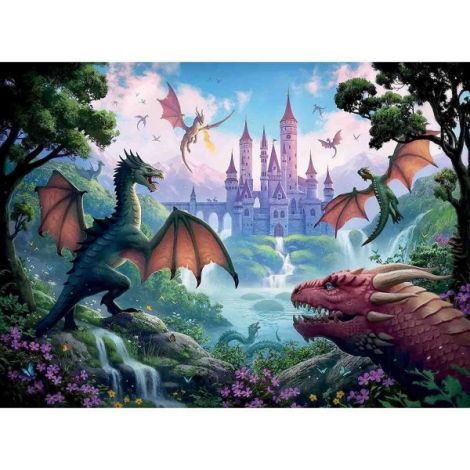 Puzzle Dragoni, 300 Piese - poza 1