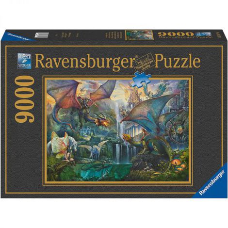 PUZZLE DRAGONI LA LUPTA, 9000 PIESE - poza 1