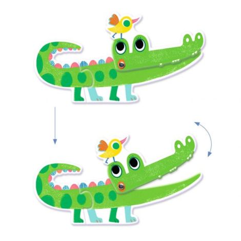 Puzzle duo Articulo Animo, Djeco - poza 5