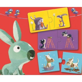 Puzzle duo Djeco Antonime - poza 1