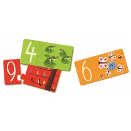 Puzzle duo Djeco Numere - poza 2