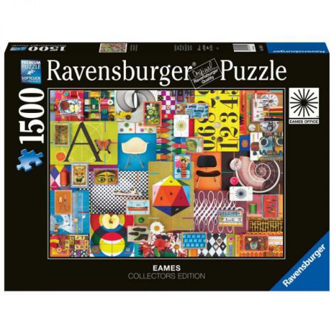 PUZZLE EAMES HOUSE OF CARDS, 1500 PIESE - poza 1