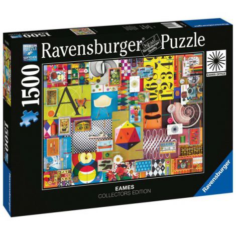 PUZZLE EAMES HOUSE OF CARDS, 1500 PIESE - poza 3