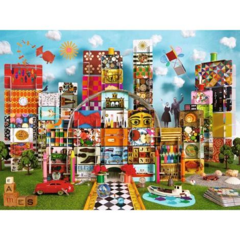 Puzzle Eames House Of Cards Fantezie, 1500 Piese - poza 1