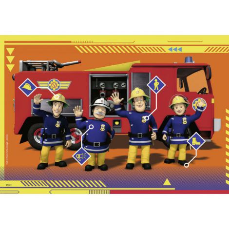 Puzzle Echipa Pompier Sam,2X24Piese - poza 4