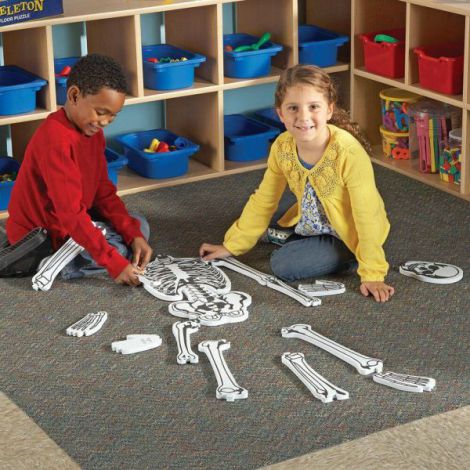 Puzzle educational Schelet, Learning Resources, 15 piese, Spuma, 129.5 cm - poza 1