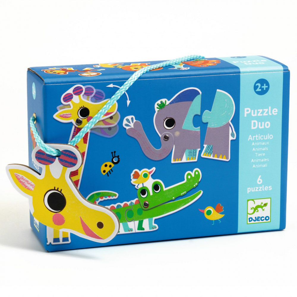 Puzzle educativ de asociere duo Articulo Animo,+2 ani
