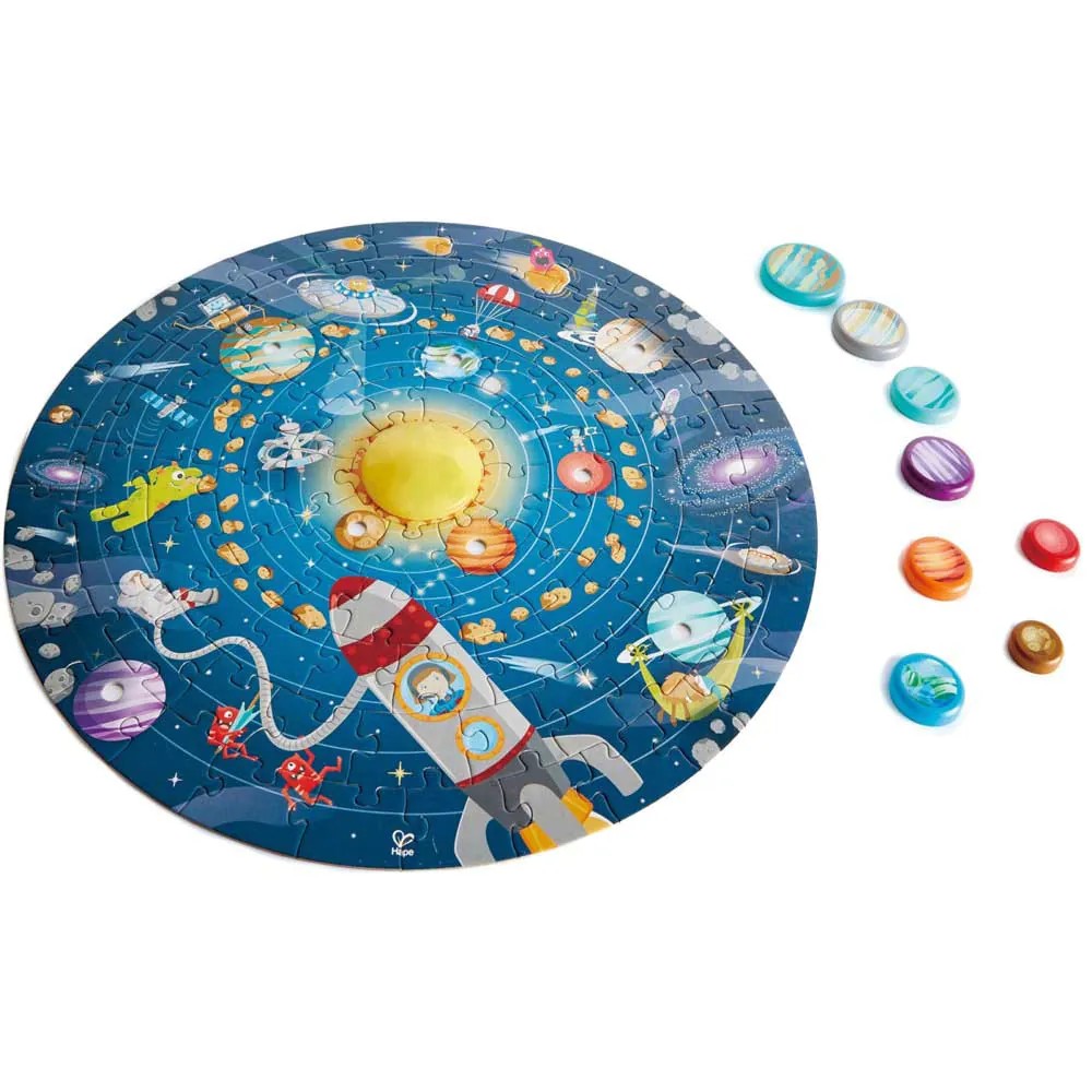 Puzzle educativ Hape Sistemul Solar 93 piese - poza 2