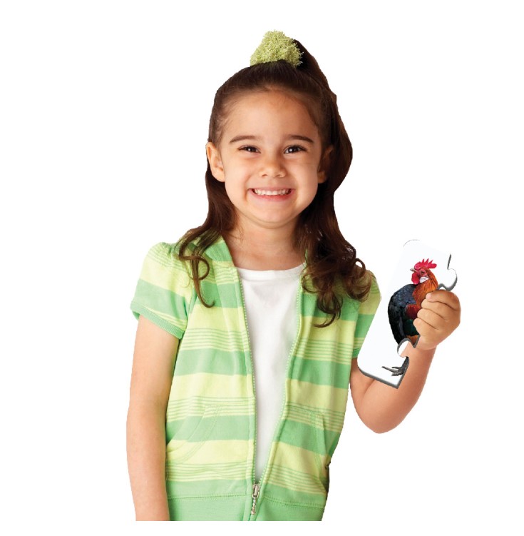Puzzle Educativ The Learning Journey Potriveste corpul animalelor - poza 3