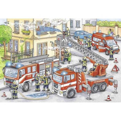 Puzzle Eroi In Actiune, 2X24 Piese - poza 1