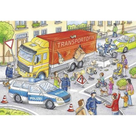 Puzzle Eroi In Actiune, 2X24 Piese - poza 2