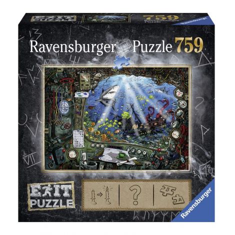 PUZZLE EXIT 4: IN SUBMARIN, 759 PIESE - poza 1