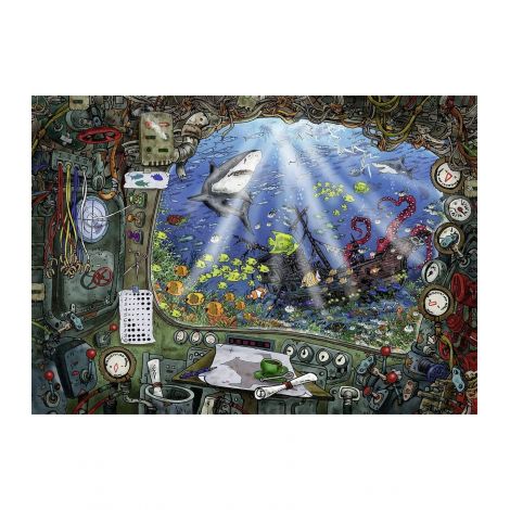PUZZLE EXIT 4: IN SUBMARIN, 759 PIESE - poza 2