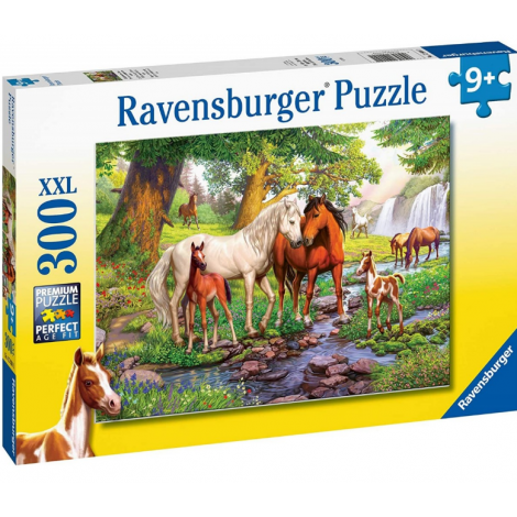 PUZZLE FAMILIE DE CAI LA RAU, 300 PIESE - poza 1