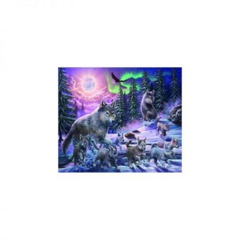 PUZZLE FAMILIE DE LUPI, 150 PIESE - poza 2