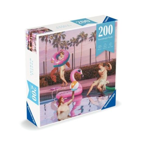 Puzzle femei la piscina 200 piese - poza 3