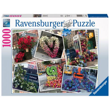 PUZZLE FLORI IN NEW YORK, 1000 PIESE - poza 1