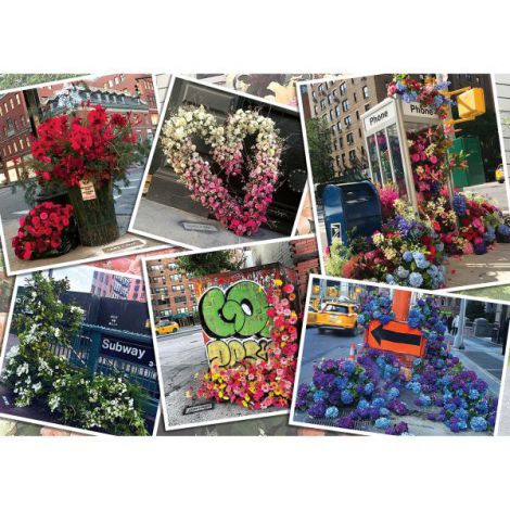 PUZZLE FLORI IN NEW YORK, 1000 PIESE - poza 2