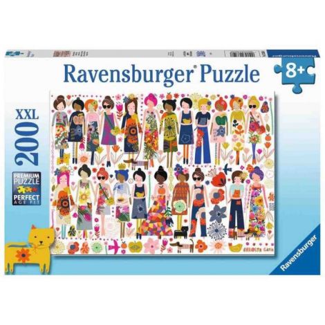 Puzzle Flori Si Prieteni, 200 Piese - poza 1