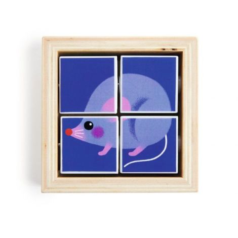 Puzzle forme rotative Tournibist, Djeco - poza 3